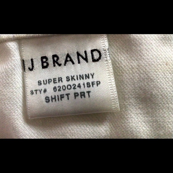 J Brand super-skinny indigo/white jeans - Picture 4 of 16